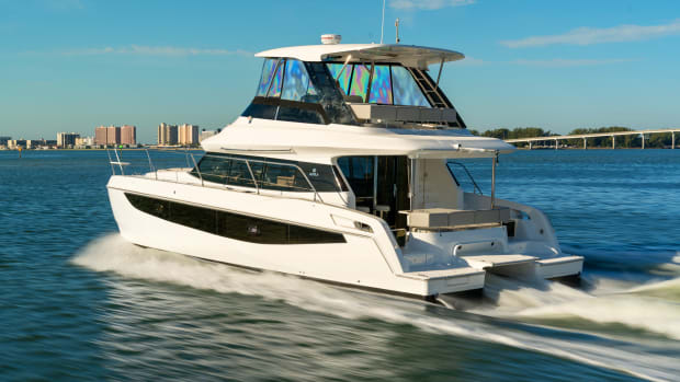 Aquila launches new family friendly power cat the Aquila 42
