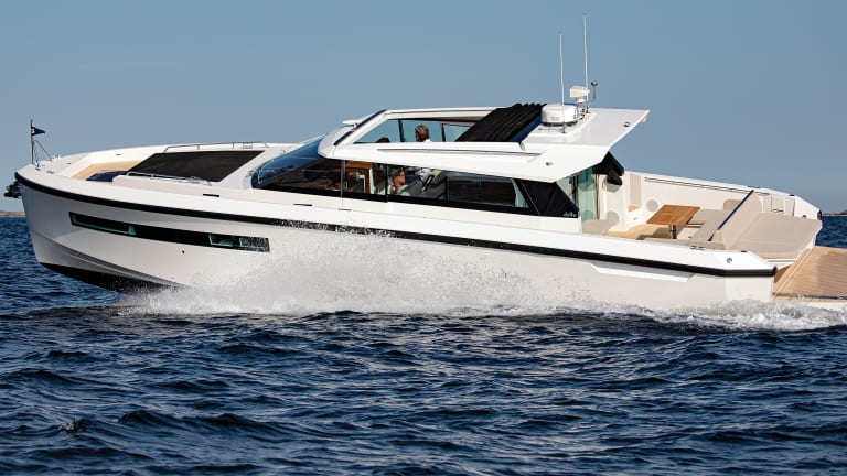 Delta Powerboats 48 Coupe Sea Trial and Review - Power & Motoryacht