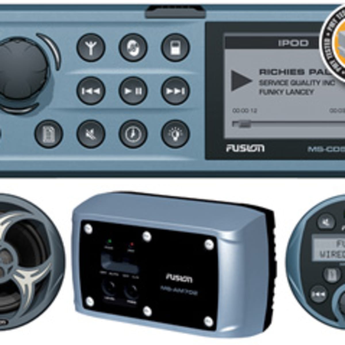 Fusion Marine Stereo - Power & Motoryacht