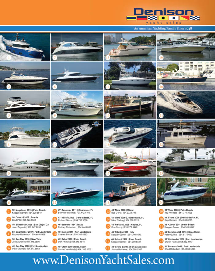 Denison Yacht Sales - Power & Motoryacht