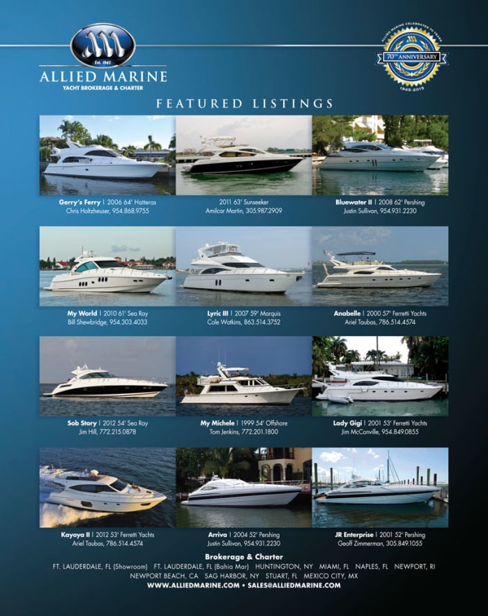 December 2015 Select Brokerage - Power & Motoryacht