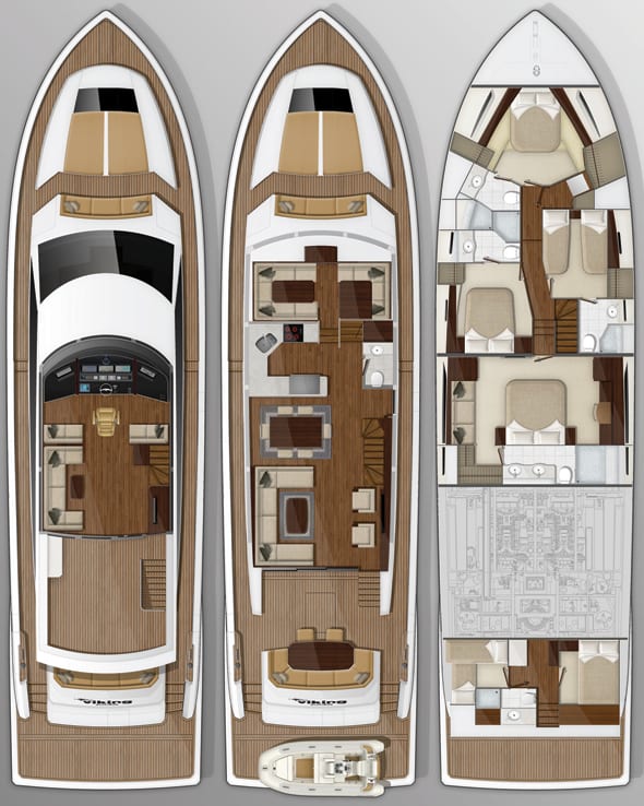 viking yacht lengths