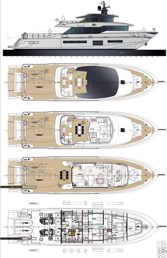 Oceanic 90 STS Expedition Yacht - Power & Motoryacht