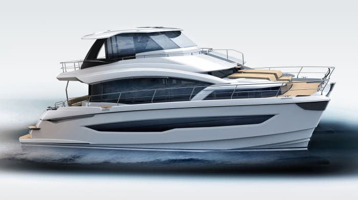 aquila 54 power catamaran review