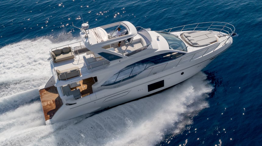 Power & Motoryacht's boat test of the Azimut 55 Fly - Power & Motoryacht