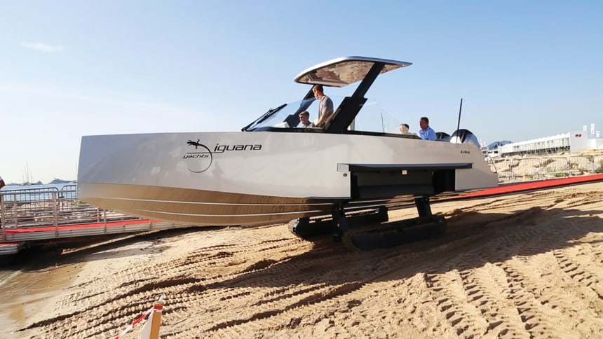 Tested: Iguana Yachts' Amphibious Boat - Power & Motoryacht