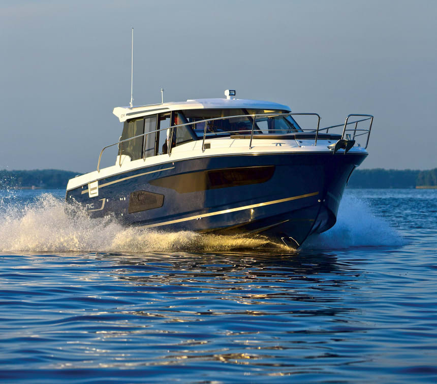 Cruising The Jeanneau Nc 1095 In The Chesapeake - Power & Motoryacht