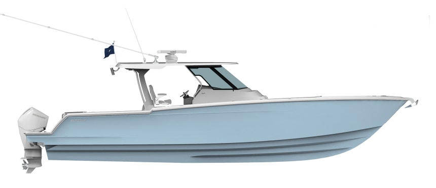 Drawing Board: Bertram 39 Center Console - Power & Motoryacht