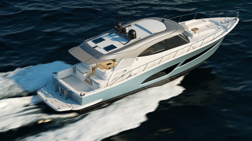 riviera 585 suv power motor yacht price