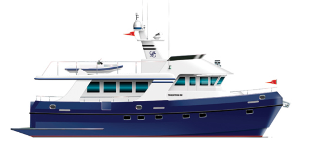 long distance trawler yachts