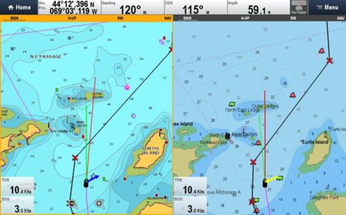 Raymarine LightHouse II, the chart goodness Power & Motoryacht