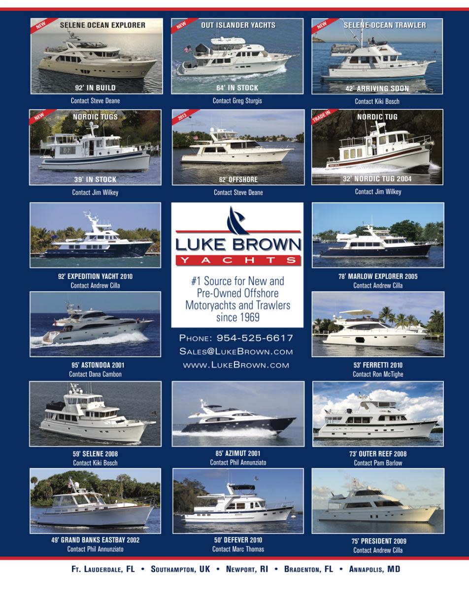 luke brown yacht brokers