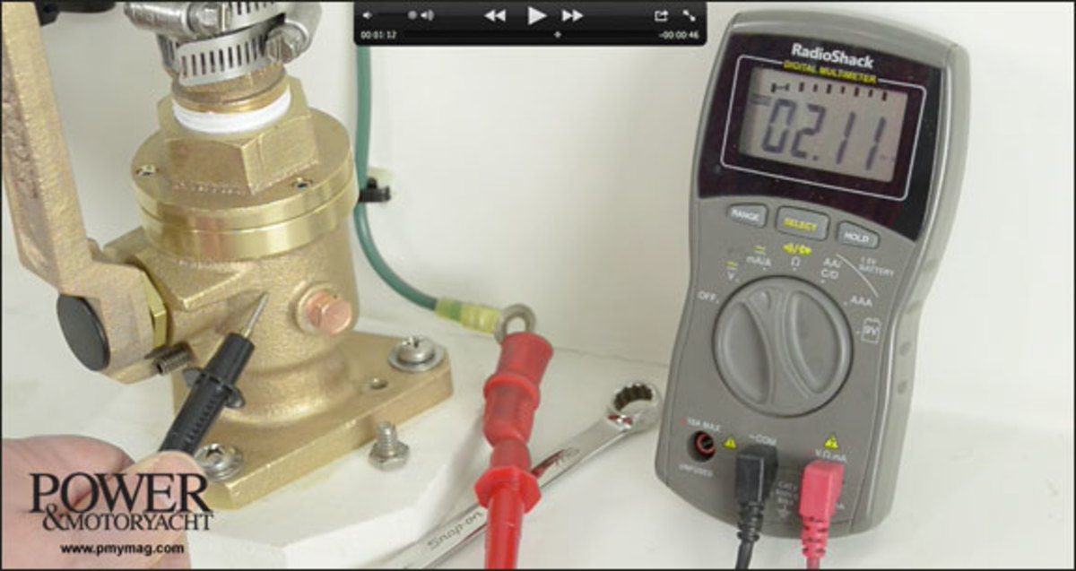 Boat Bonding System Multimeter Checks - Power & Motoryacht