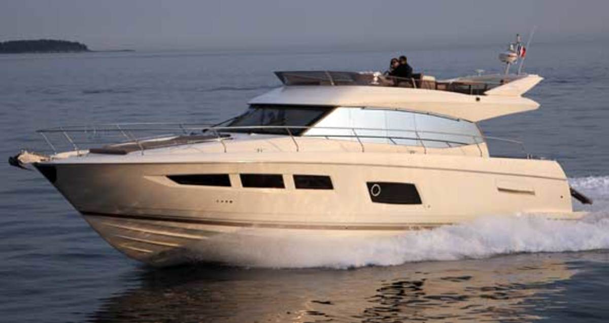 prestige 550 yacht