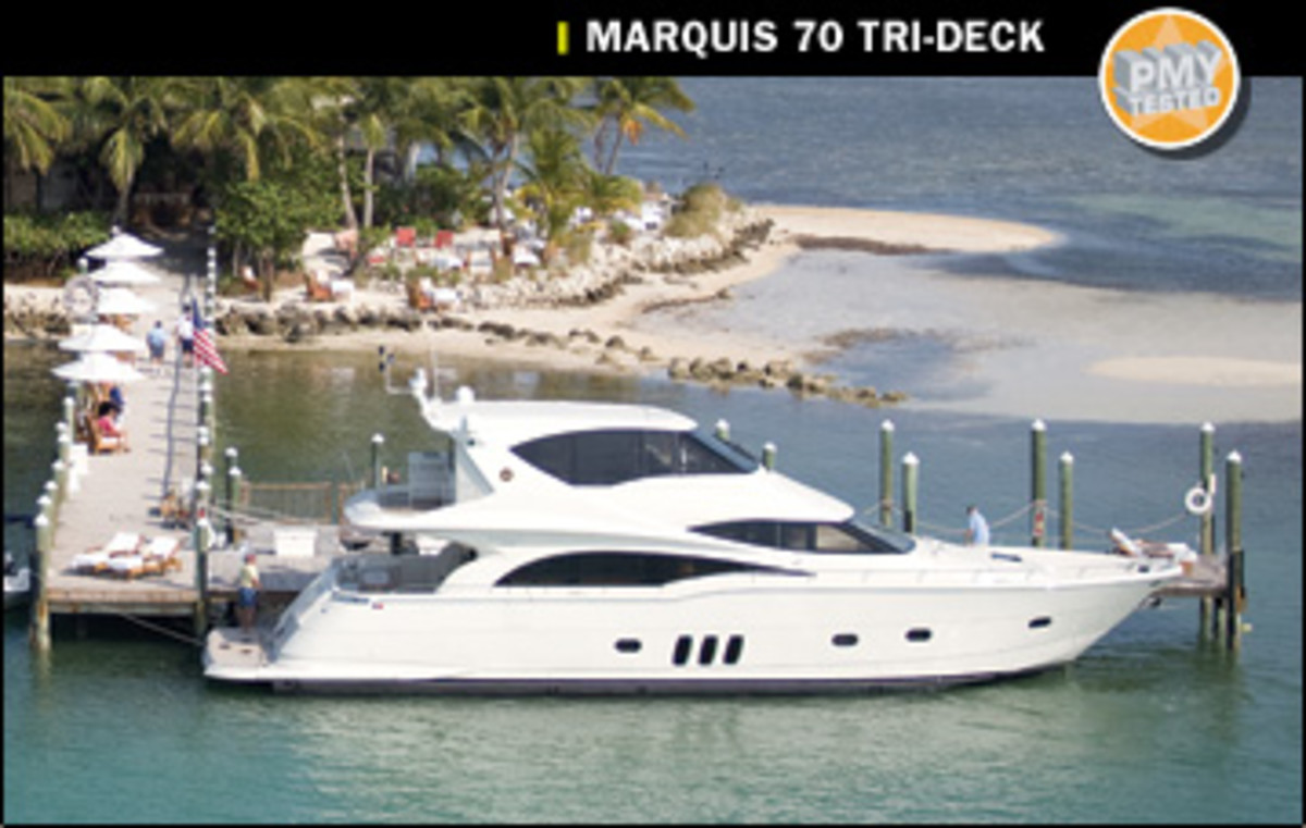 marquis 70 tri-deck - power & motoryacht