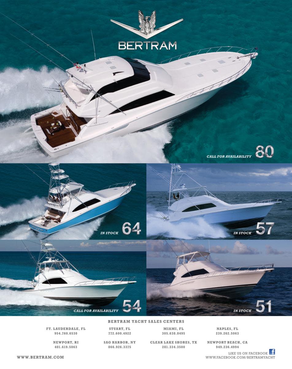 bertram motor yacht for sale