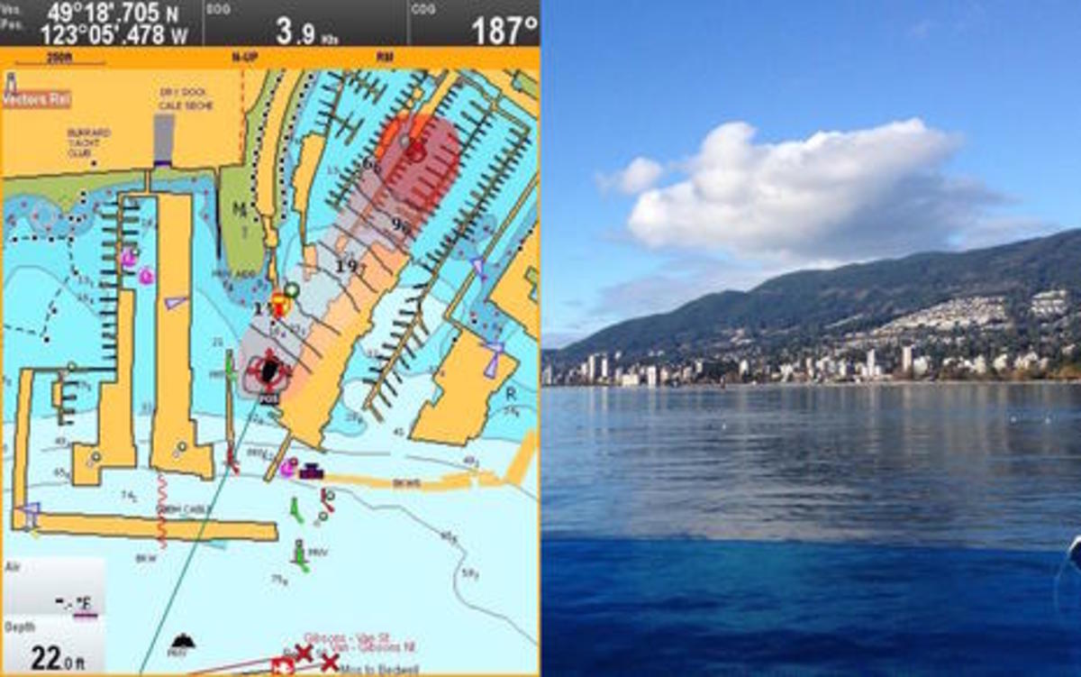 Raymarine Sonar Chart Live