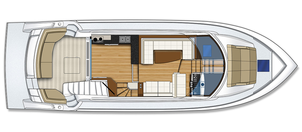 A Look at the Carver C52 Command Bridge - Power & Motoryacht