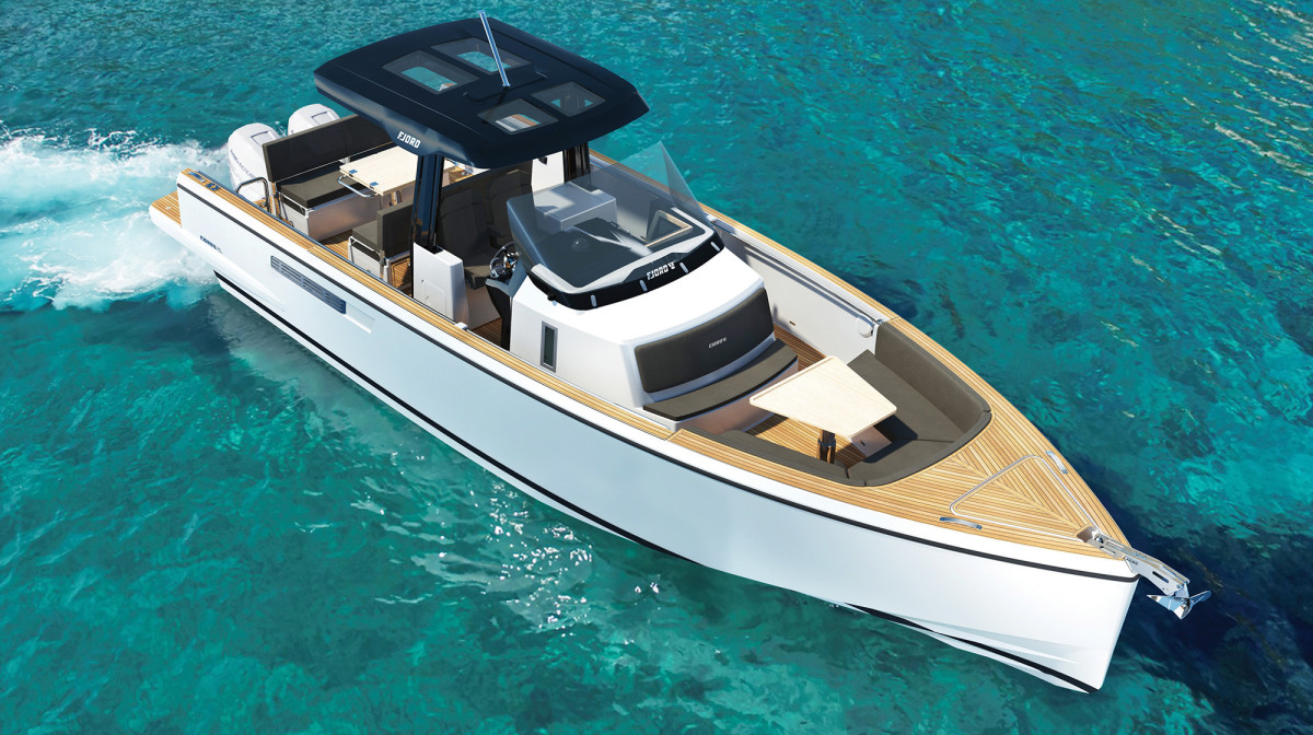 new boat: fjord 38 xpress - power & motoryacht