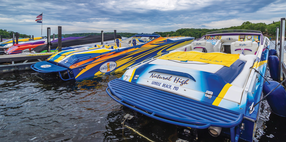 The Cigarette Owners Rendezvous on The Lake of the Ozarks Power