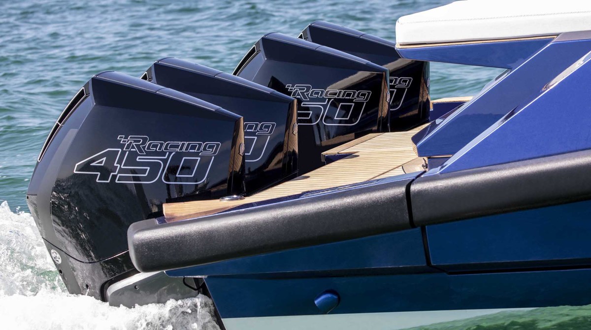 Exclusive: The outboard-powered Wallytender 48 X arrives in style ...