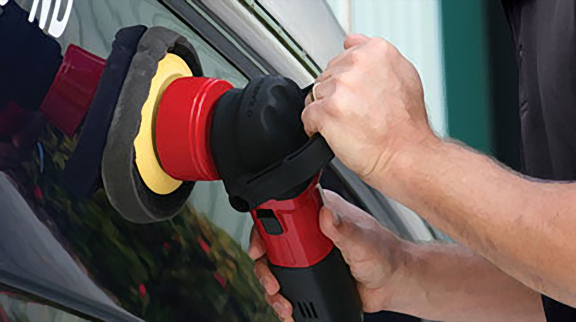 rotary buffing tool