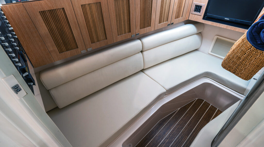 Grady-White Freedom 345 console interior