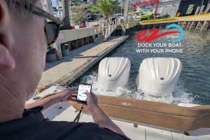Boater docking with ezDrive®.ai